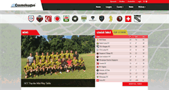 Desktop Screenshot of cosmoleague.com