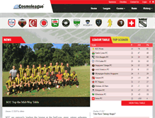 Tablet Screenshot of cosmoleague.com